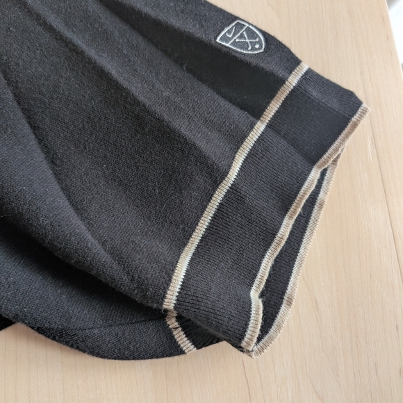 Nike Black and White Polo Shirt Classic Fit - Picture 5 of 10